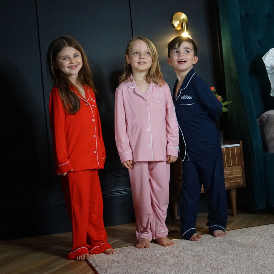 Pink Kids Pyjama Set