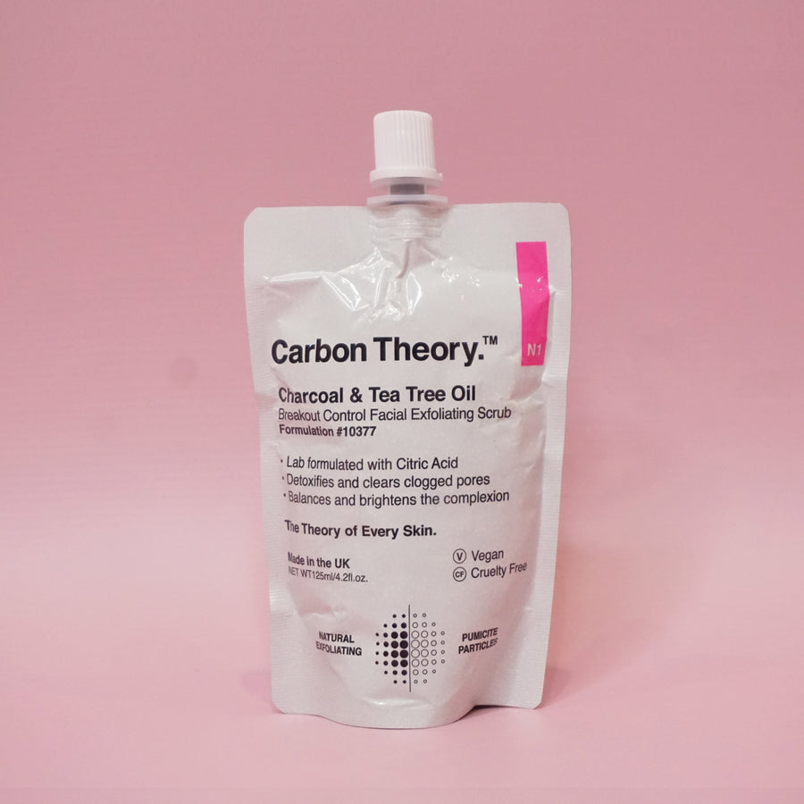 Carbon Theory Charcoal & Tea Tree Oil Scrub